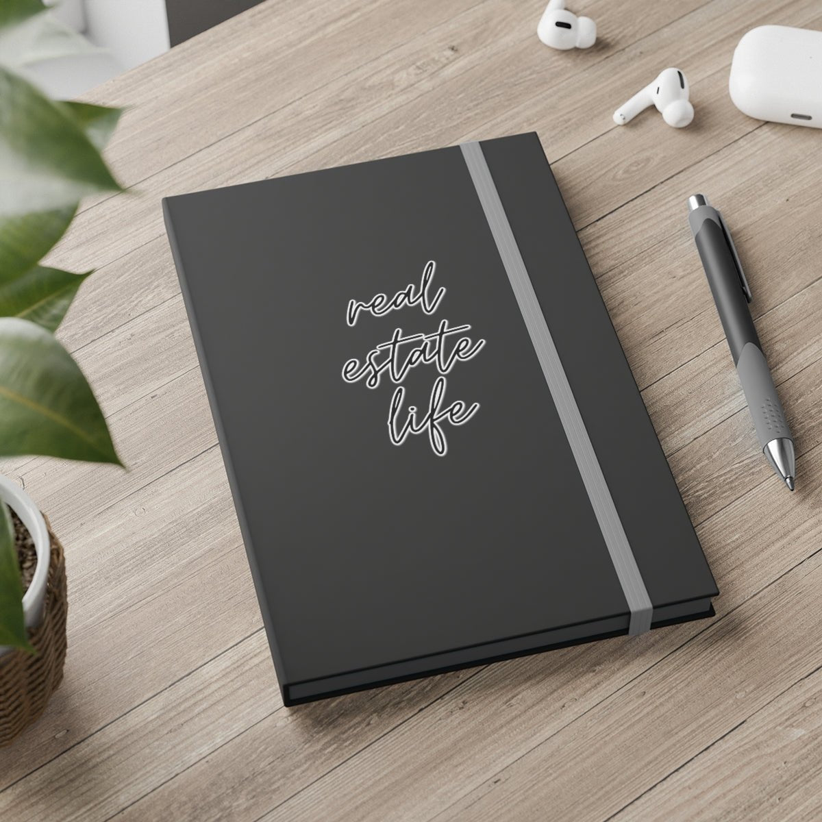 Real Estate Life Elegant Ruled Notebook - Paper products | ShirtyAgents