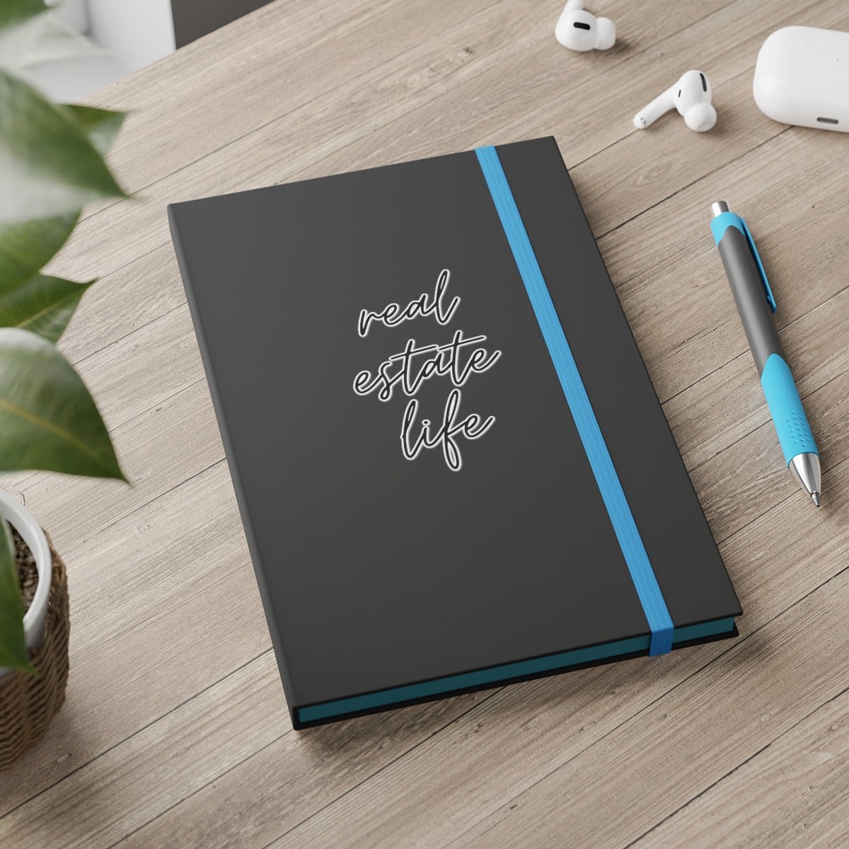 Real Estate Life Elegant Ruled Notebook - Paper products | ShirtyAgents