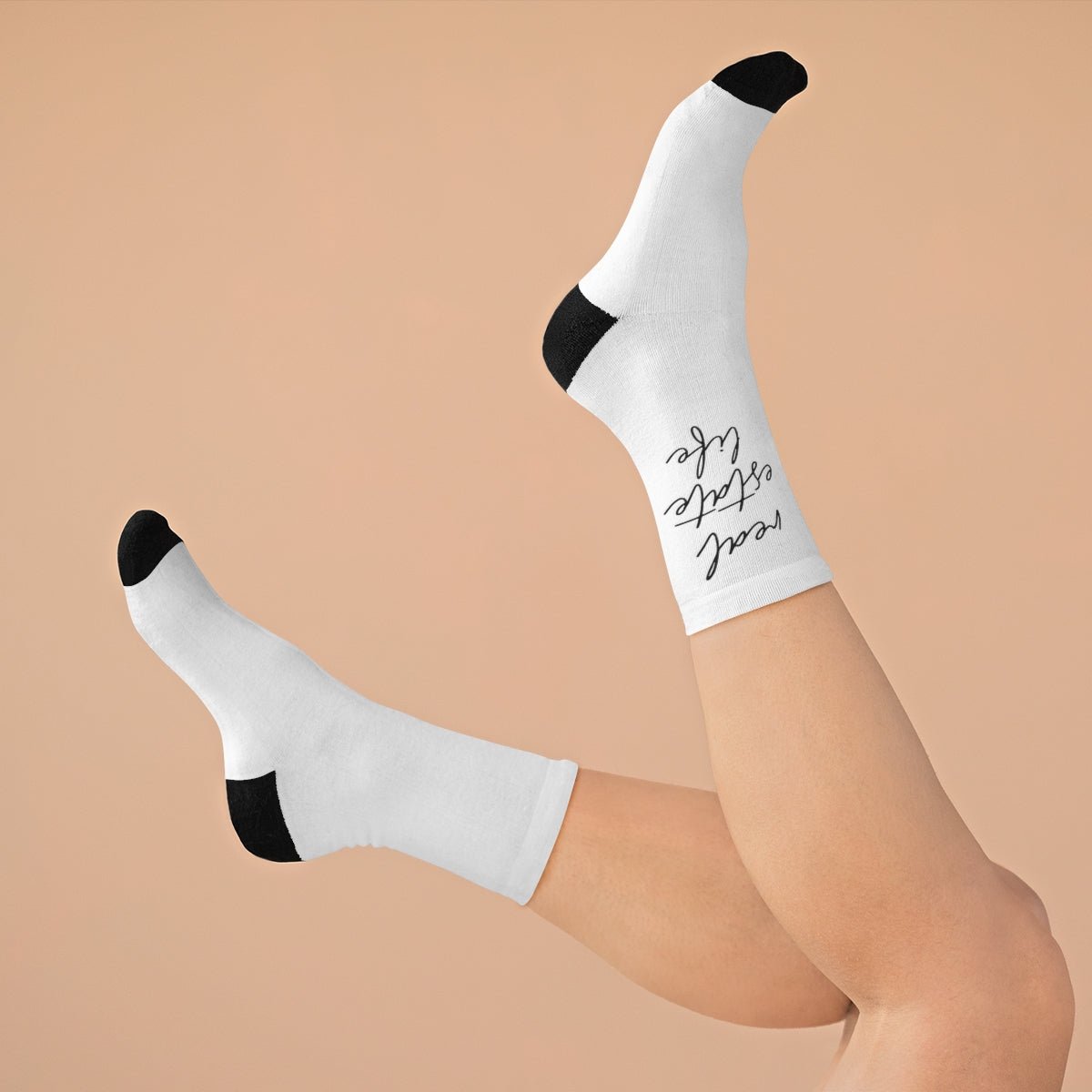 Real Estate Life Elegant Socks - All Over Prints | ShirtyAgents