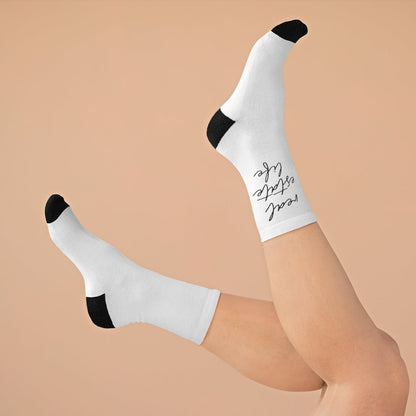 Real Estate Life Elegant Socks - All Over Prints | ShirtyAgents
