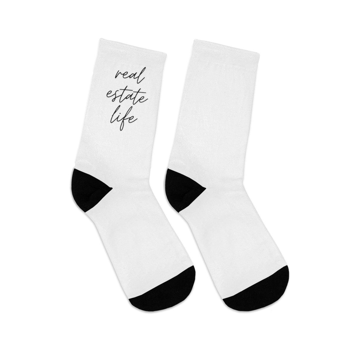 Real Estate Life Elegant Socks - All Over Prints | ShirtyAgents