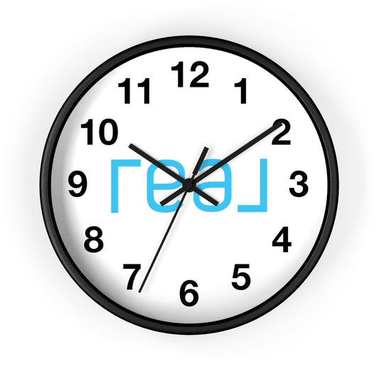 REAL Time Wall clock - Home Decor | ShirtyAgents