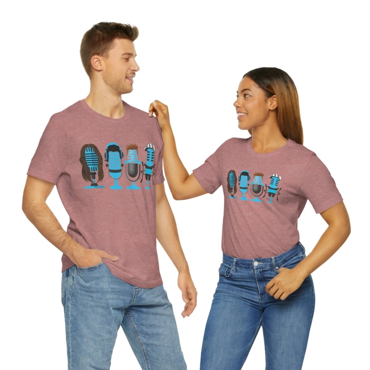 REALMigos Mic Crew | Rolling Deep - T-Shirt | ShirtyAgents