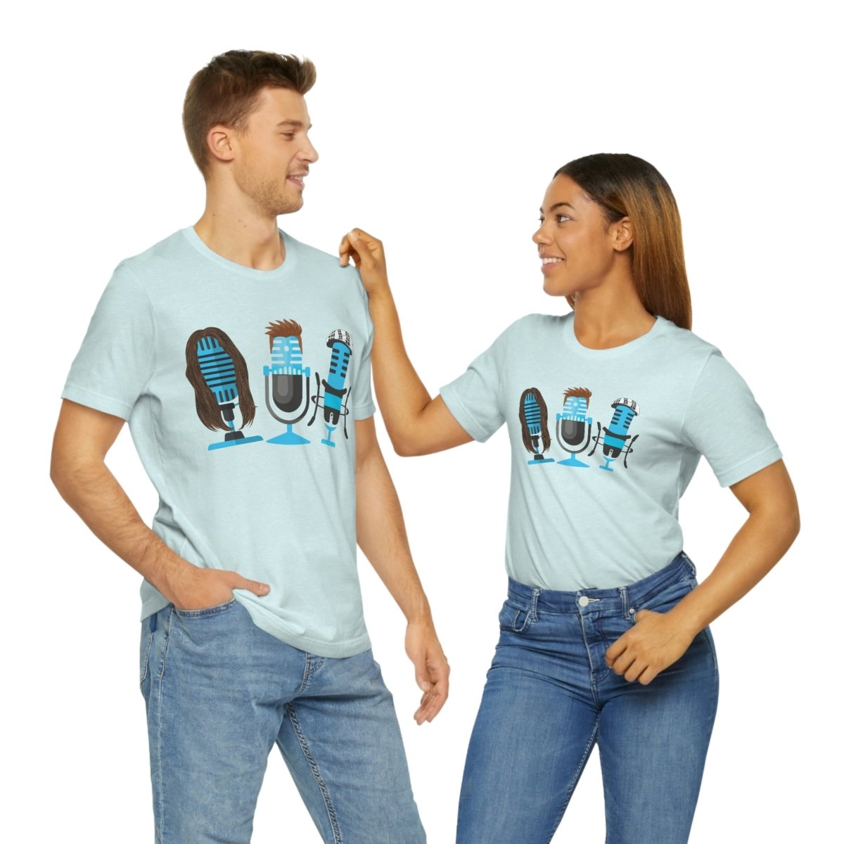 REALMigos Mic Crew | Sarah The Miga - T-Shirt | ShirtyAgents