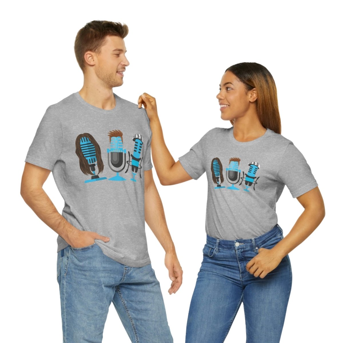 REALMigos Mic Crew | Sarah The Miga - T-Shirt | ShirtyAgents