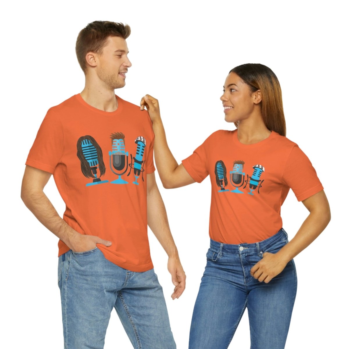 REALMigos Mic Crew | Sarah The Miga - T-Shirt | ShirtyAgents