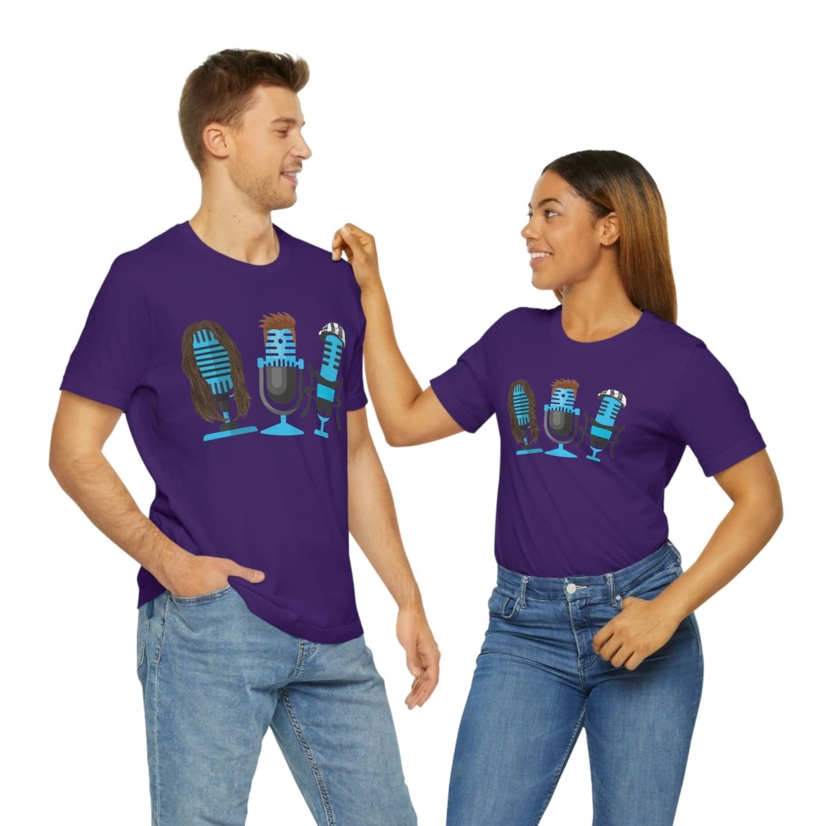 REALMigos Mic Crew | Sarah The Miga - T-Shirt | ShirtyAgents