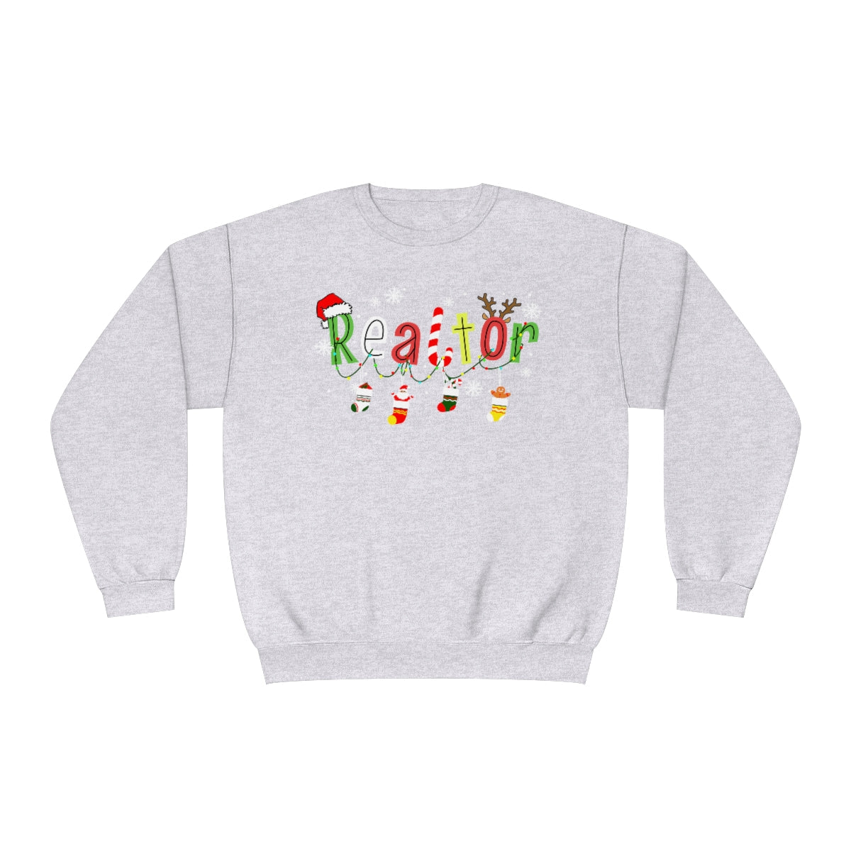 Realtor Christmas Sweatshirt - Sweatshirt | ShirtyAgents