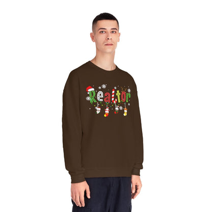 Realtor Christmas Sweatshirt - Sweatshirt | ShirtyAgents