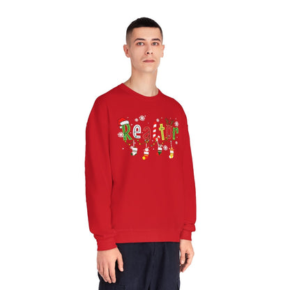Realtor Christmas Sweatshirt - Sweatshirt | ShirtyAgents