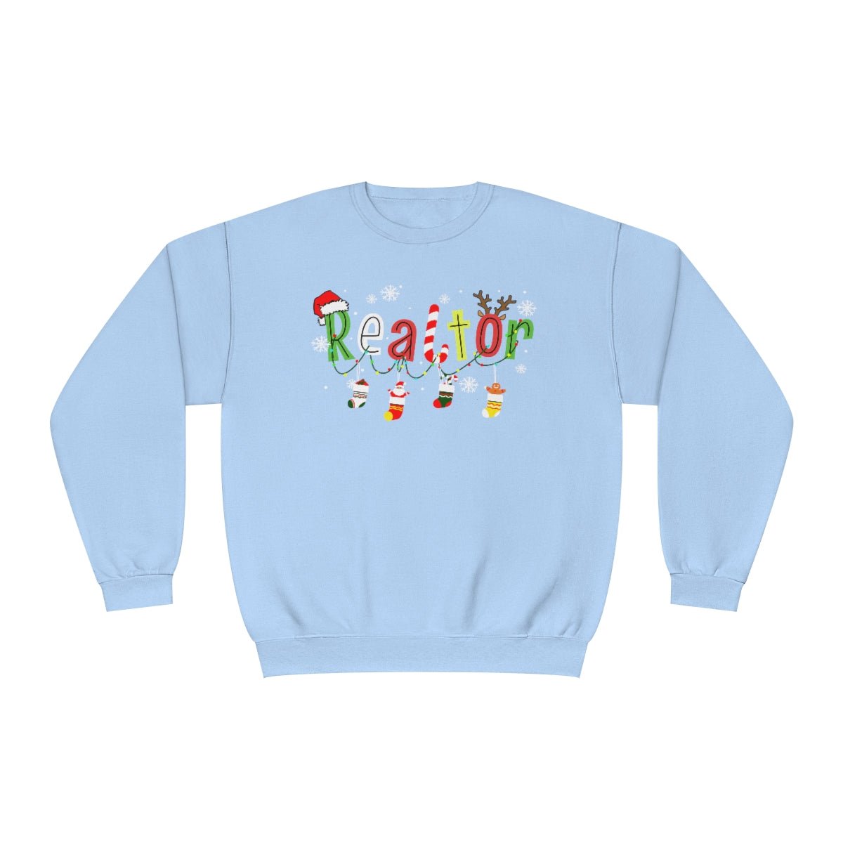 Realtor Christmas Sweatshirt - Sweatshirt | ShirtyAgents