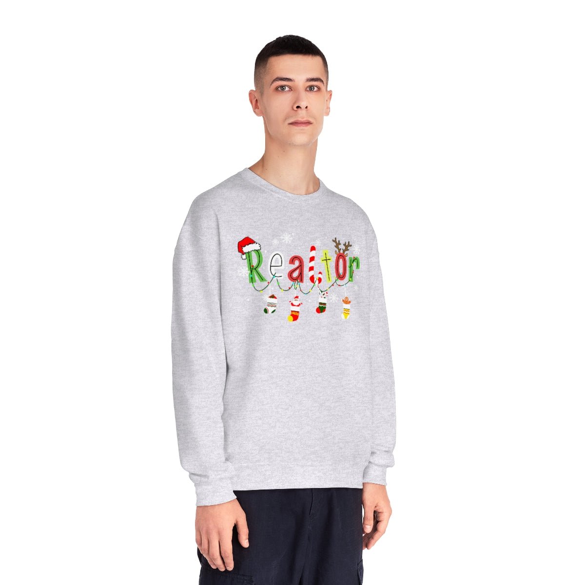 Realtor Christmas Sweatshirt - Sweatshirt | ShirtyAgents