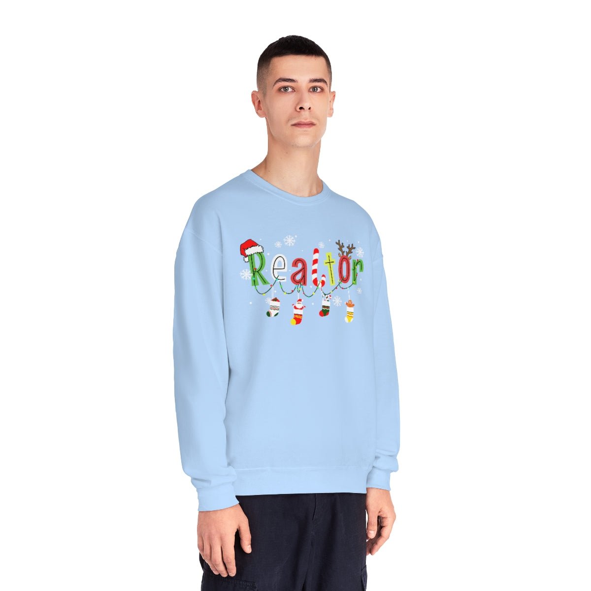Realtor Christmas Sweatshirt - Sweatshirt | ShirtyAgents
