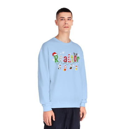 Realtor Christmas Sweatshirt - Sweatshirt | ShirtyAgents