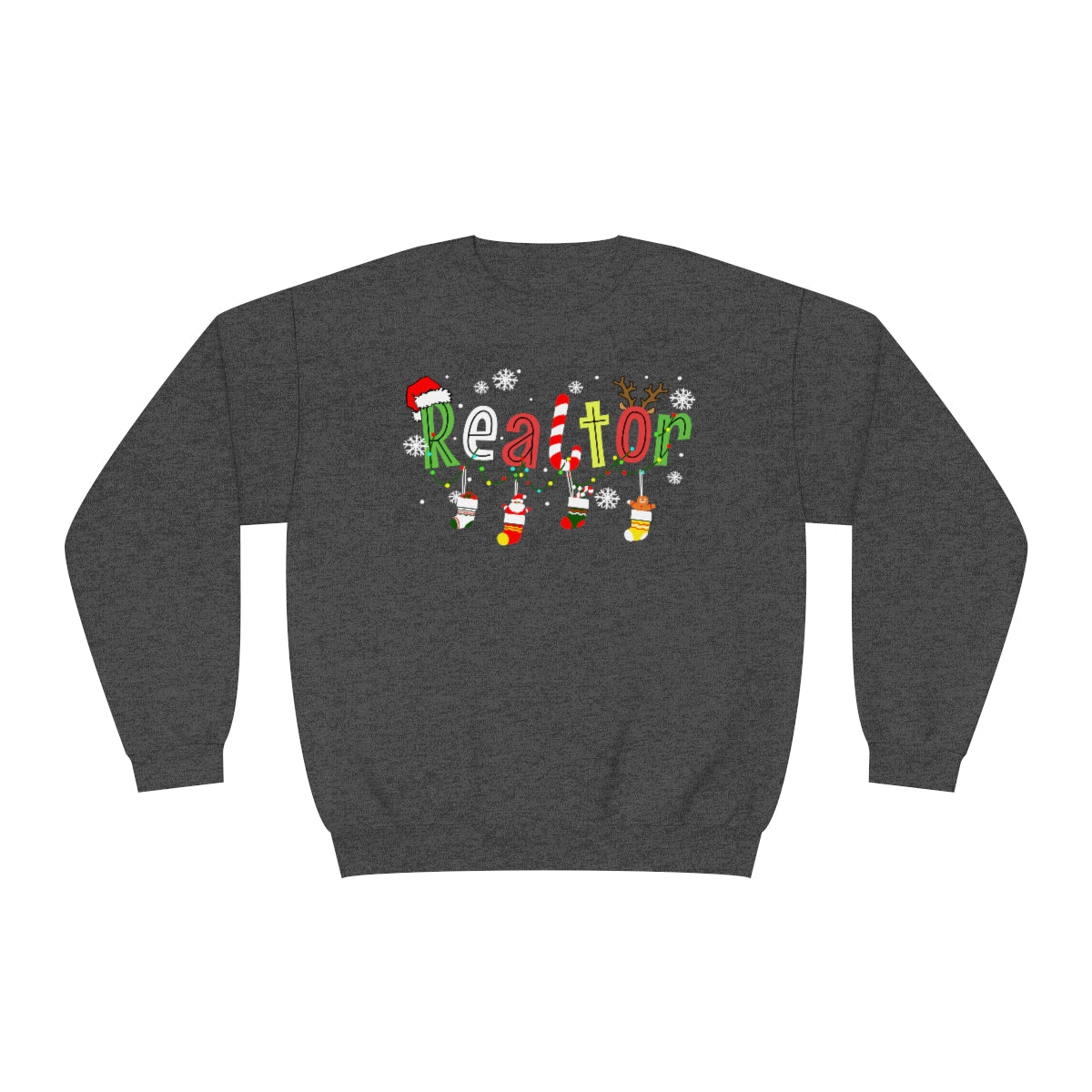Realtor Christmas Sweatshirt - Sweatshirt | ShirtyAgents