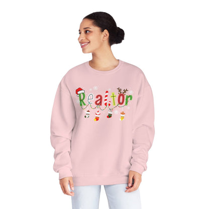 Realtor Christmas Sweatshirt - Sweatshirt | ShirtyAgents