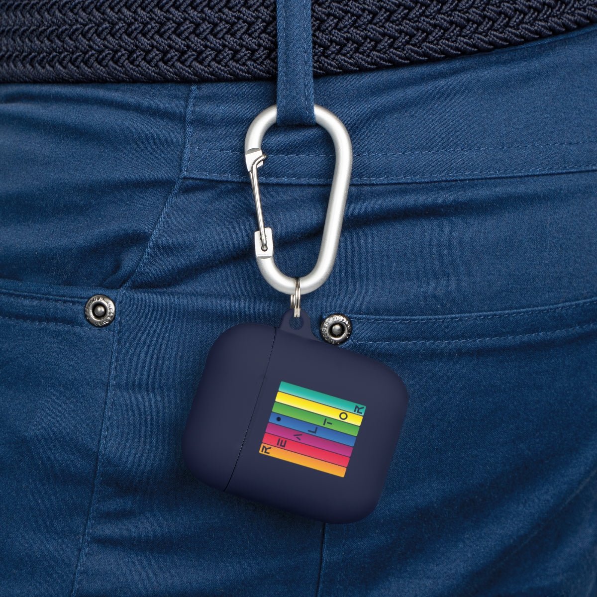 Realtor Colored Bars AirPods Case - Accessories | ShirtyAgents
