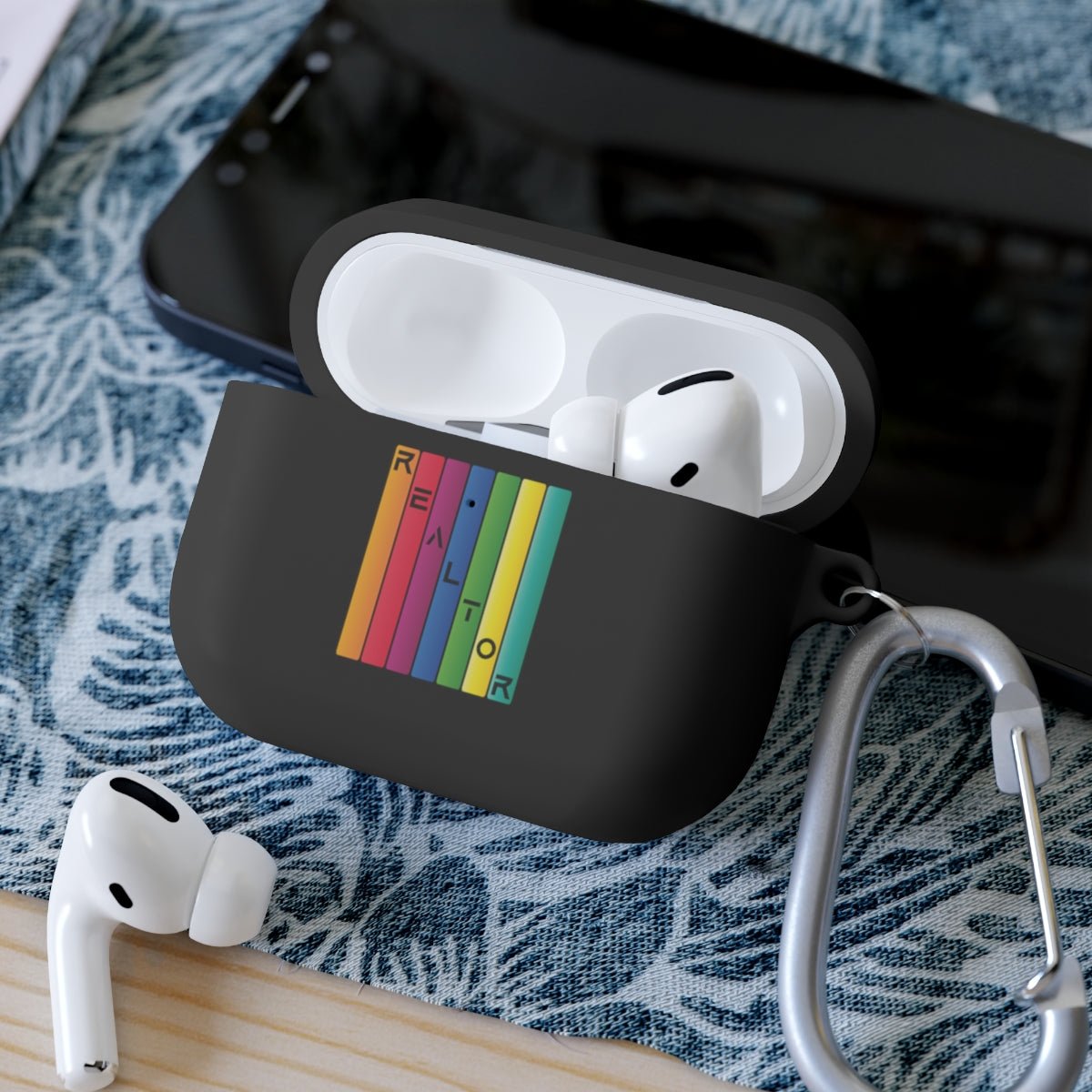 Realtor Colored Bars AirPods Case - Accessories | ShirtyAgents