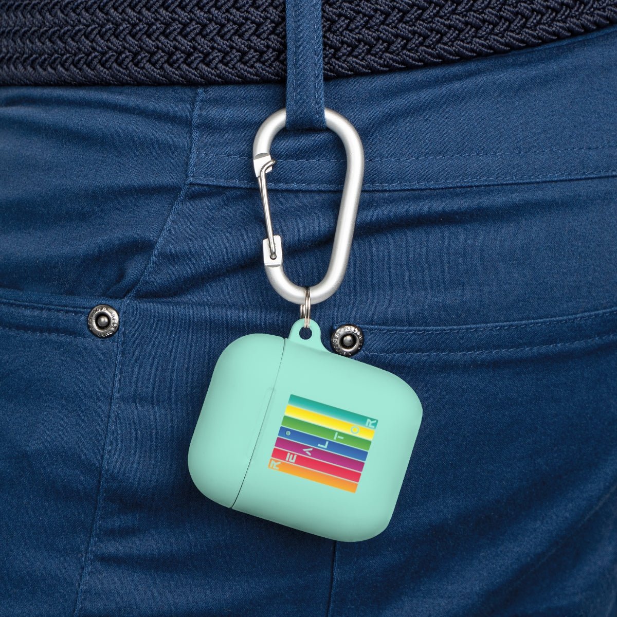 Realtor Colored Bars AirPods Case - Accessories | ShirtyAgents