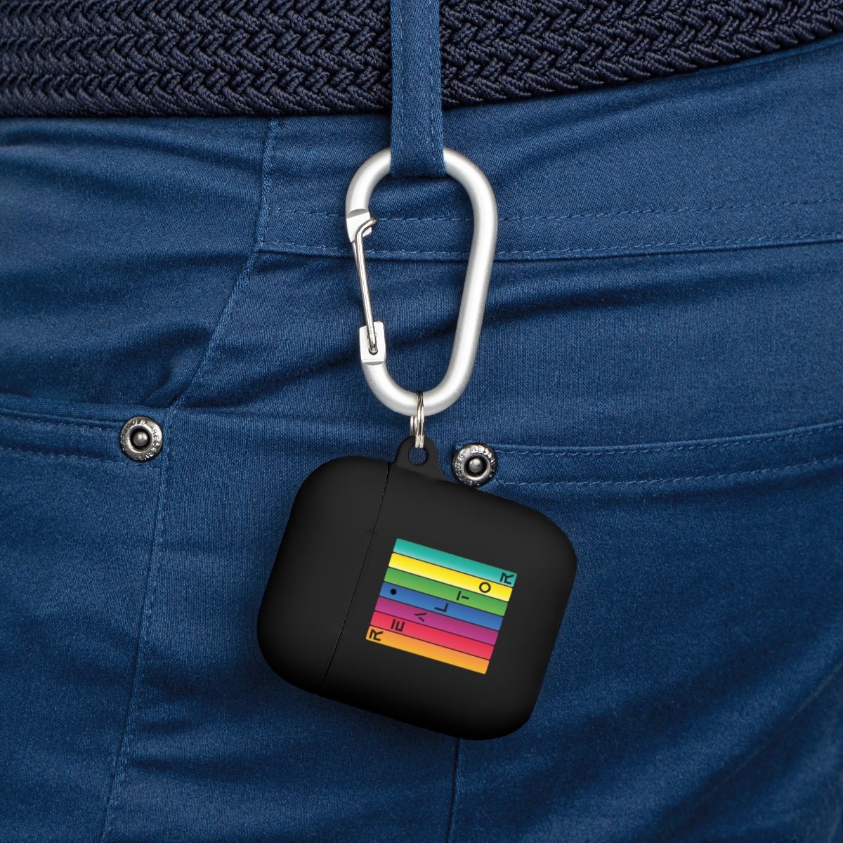 Realtor Colored Bars AirPods Case - Accessories | ShirtyAgents