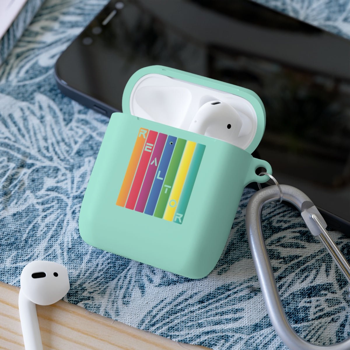 Realtor Colored Bars AirPods Case - Accessories | ShirtyAgents