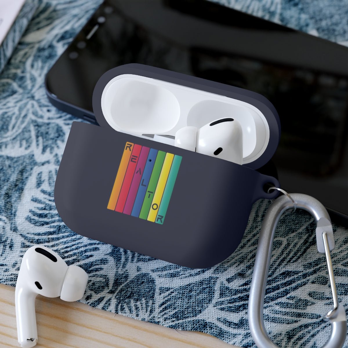 Realtor Colored Bars AirPods Case - Accessories | ShirtyAgents