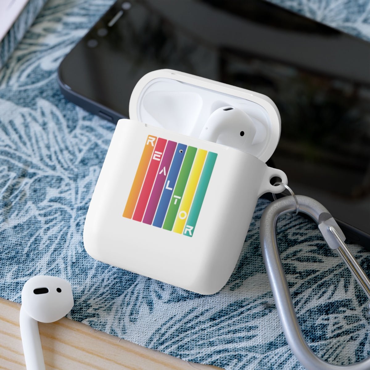 Realtor Colored Bars AirPods Case - Accessories | ShirtyAgents