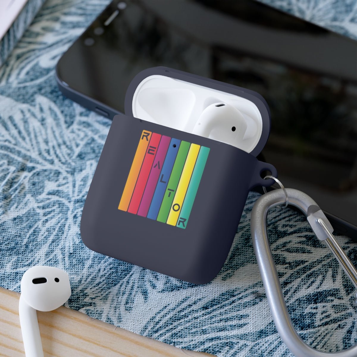 Realtor Colored Bars AirPods Case - Accessories | ShirtyAgents