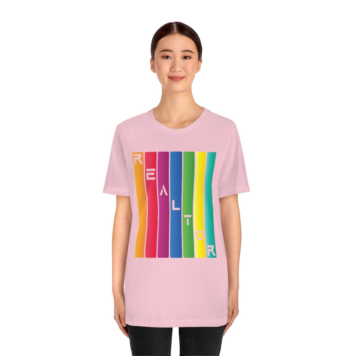 Realtor Colored Bars Tee - T-Shirt | ShirtyAgents
