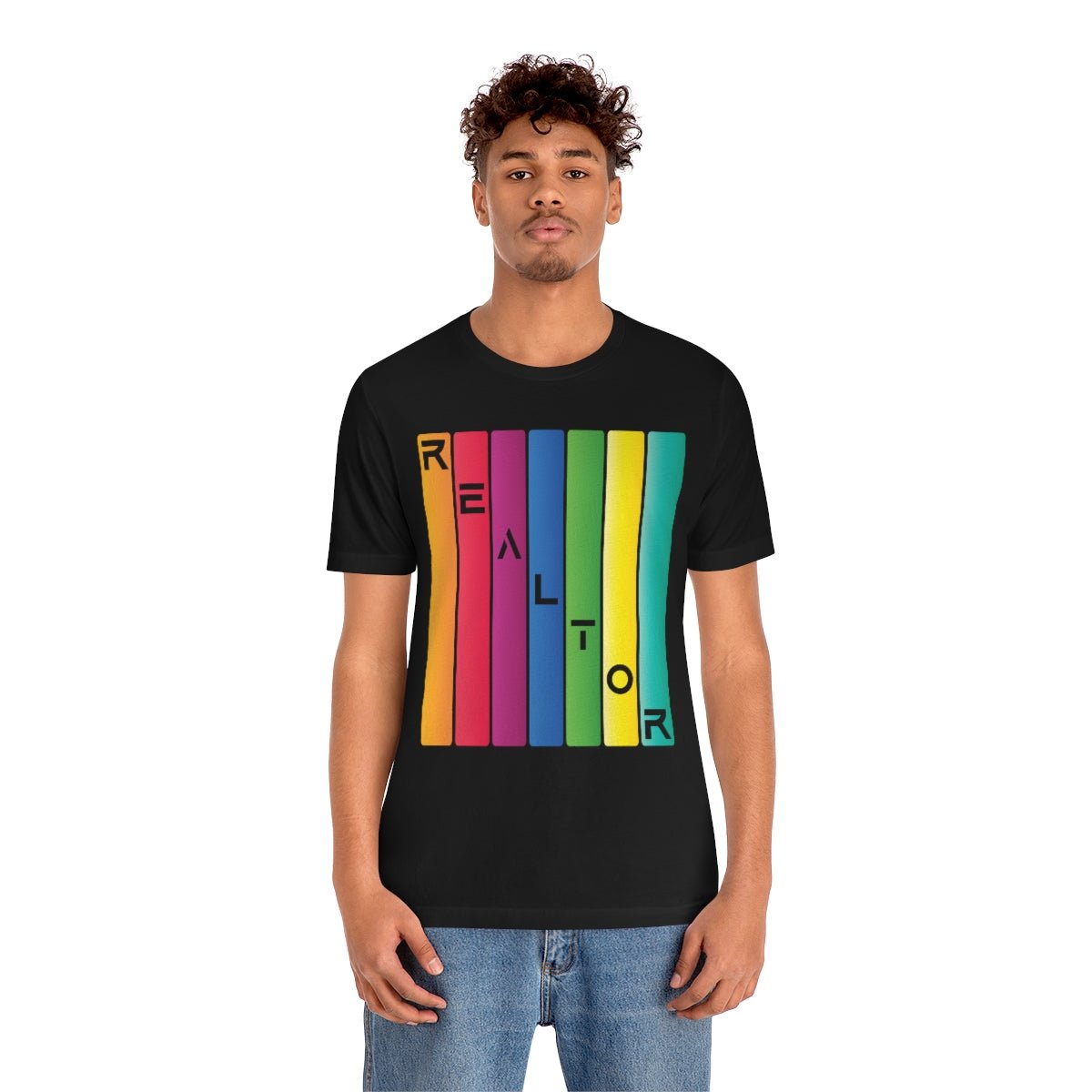 Realtor Colored Bars Tee - T-Shirt | ShirtyAgents