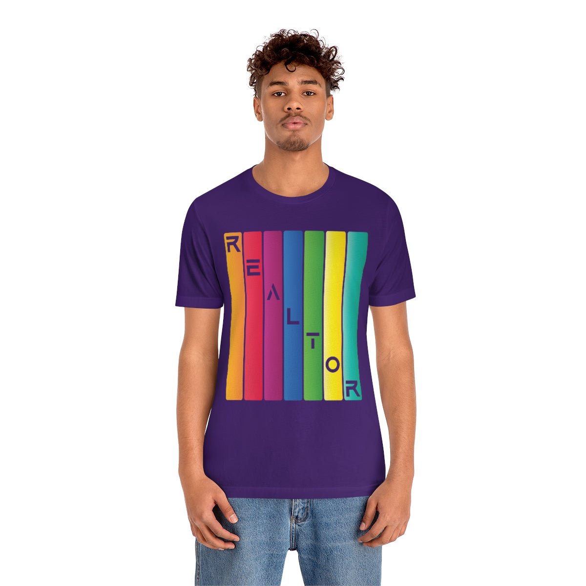 Realtor Colored Bars Tee - T-Shirt | ShirtyAgents
