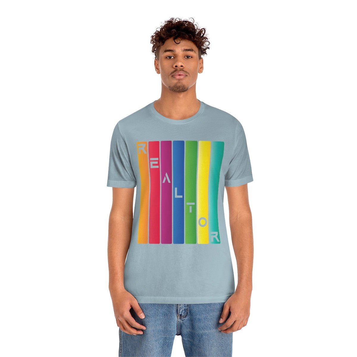Realtor Colored Bars Tee - T-Shirt | ShirtyAgents