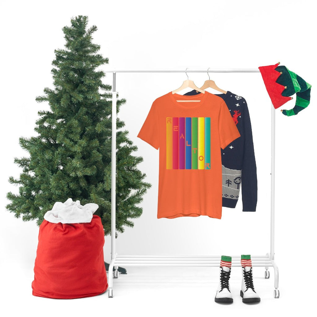Realtor Colored Bars Tee - T-Shirt | ShirtyAgents