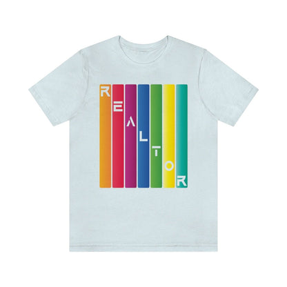 Realtor Colored Bars Tee - T-Shirt | ShirtyAgents