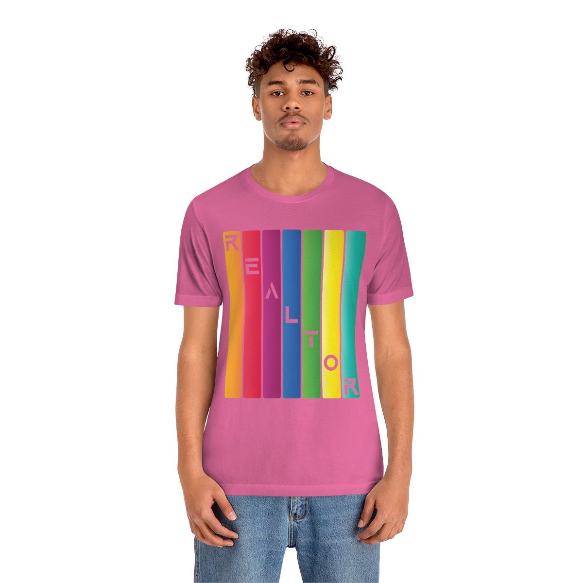 Realtor Colored Bars Tee - T-Shirt | ShirtyAgents