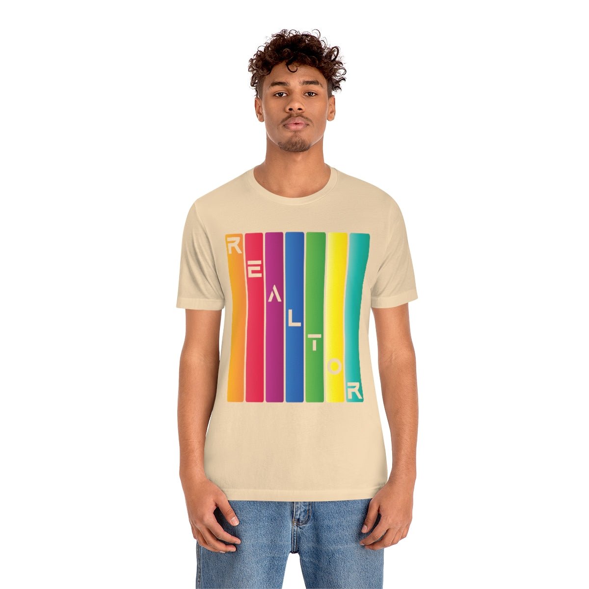 Realtor Colored Bars Tee - T-Shirt | ShirtyAgents
