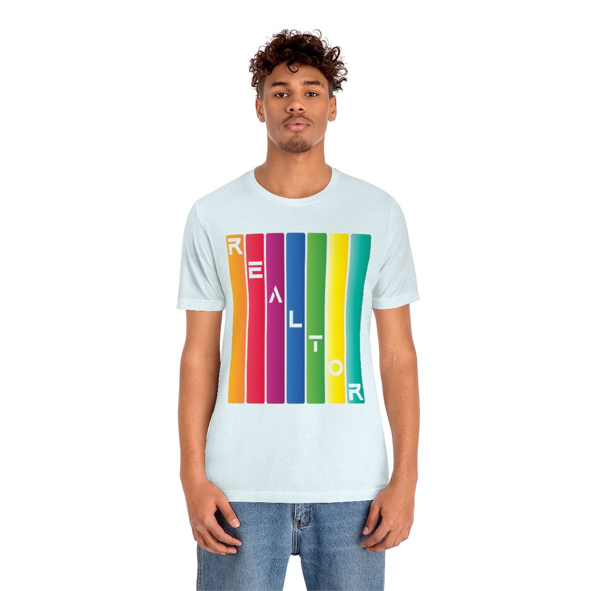 Realtor Colored Bars Tee - T-Shirt | ShirtyAgents
