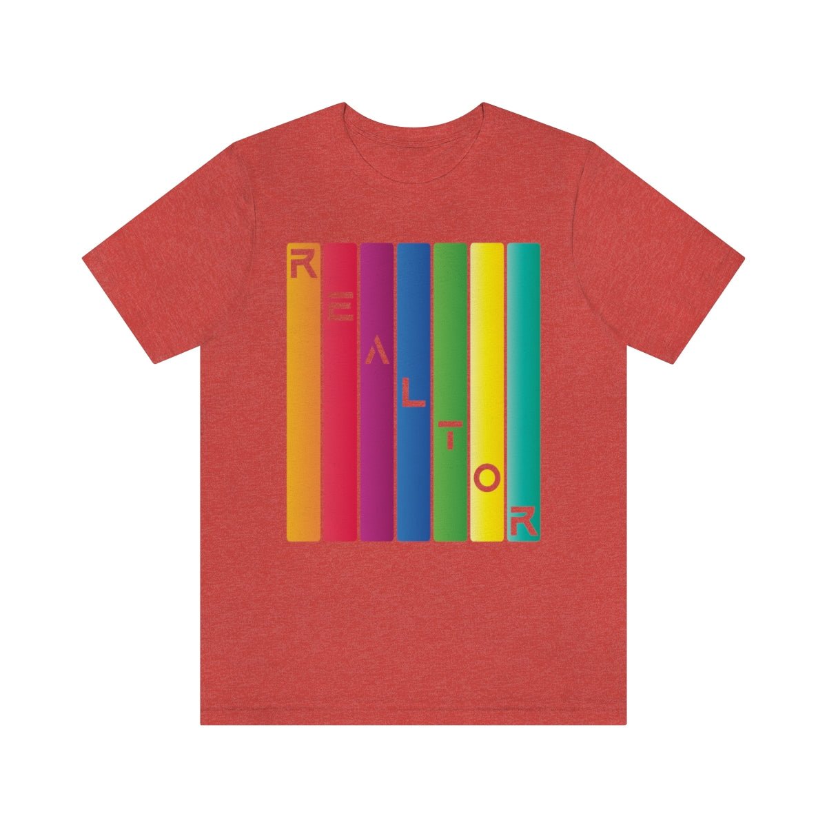 Realtor Colored Bars Tee - T-Shirt | ShirtyAgents