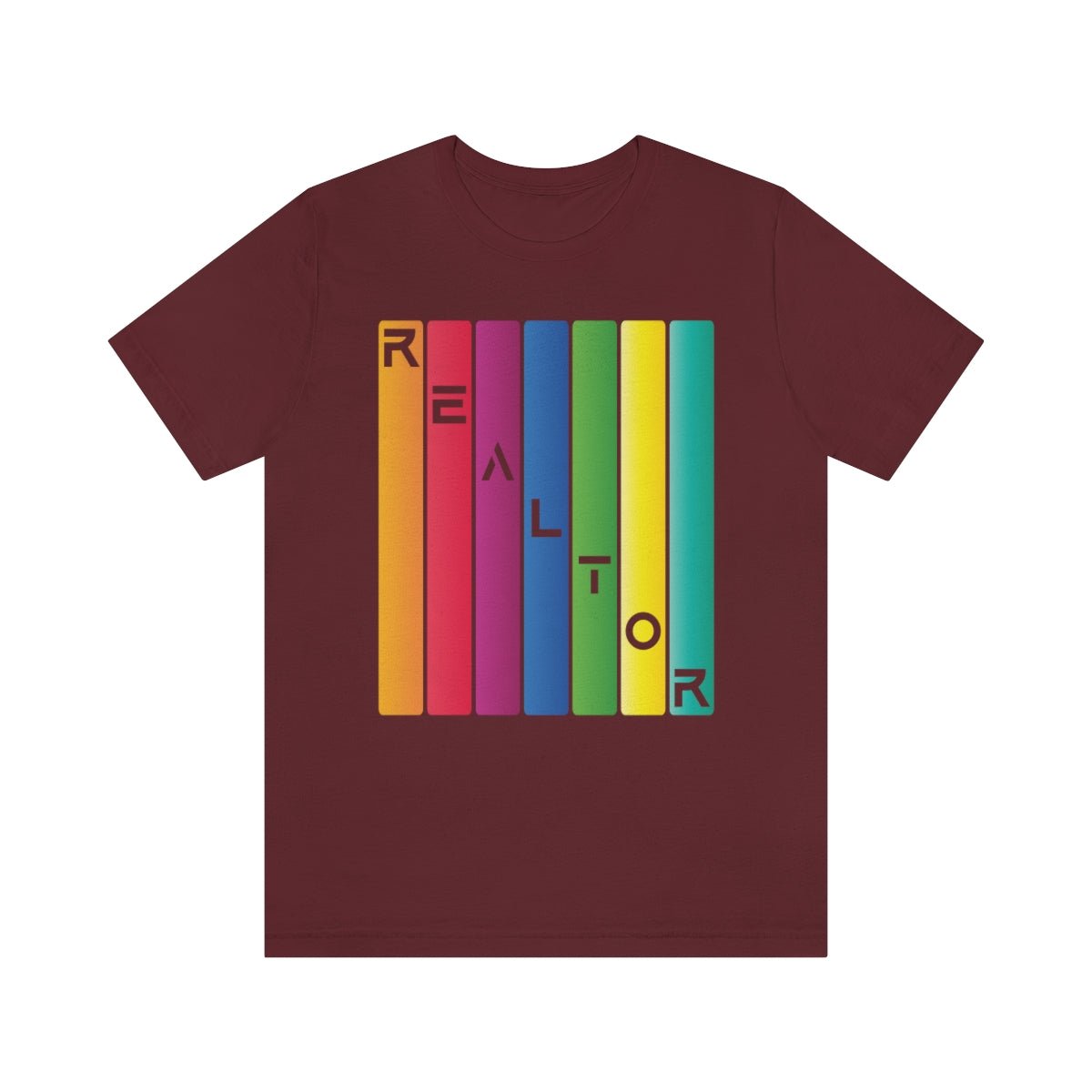 Realtor Colored Bars Tee - T-Shirt | ShirtyAgents