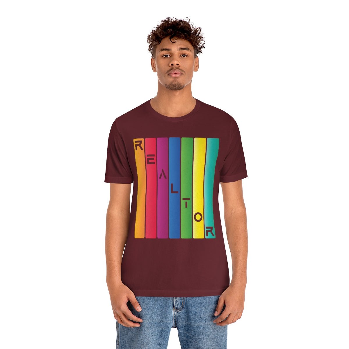 Realtor Colored Bars Tee - T-Shirt | ShirtyAgents