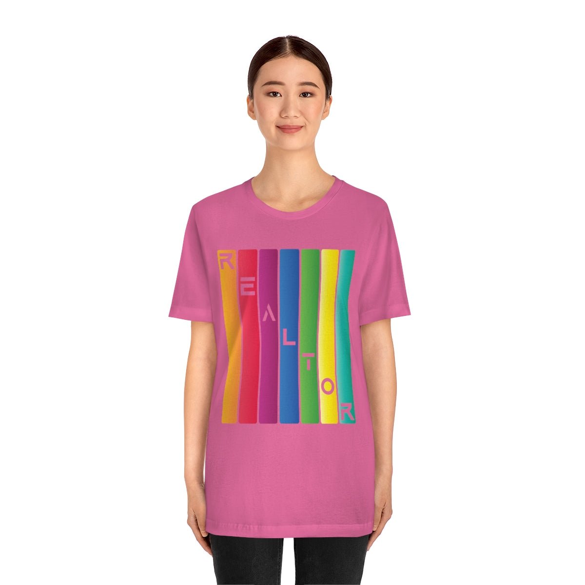 Realtor Colored Bars Tee - T-Shirt | ShirtyAgents