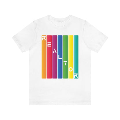 Realtor Colored Bars Tee - T-Shirt | ShirtyAgents