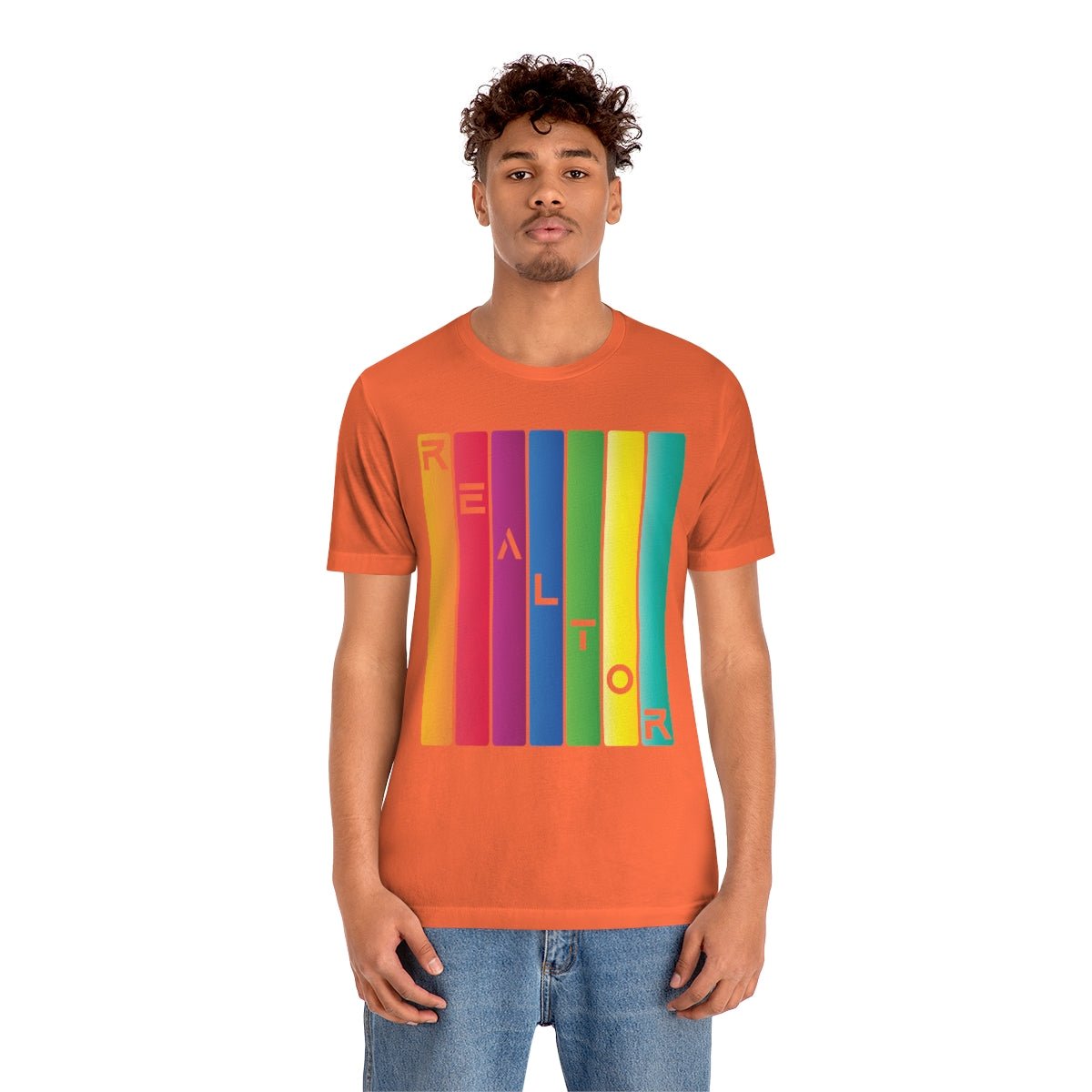 Realtor Colored Bars Tee - T-Shirt | ShirtyAgents