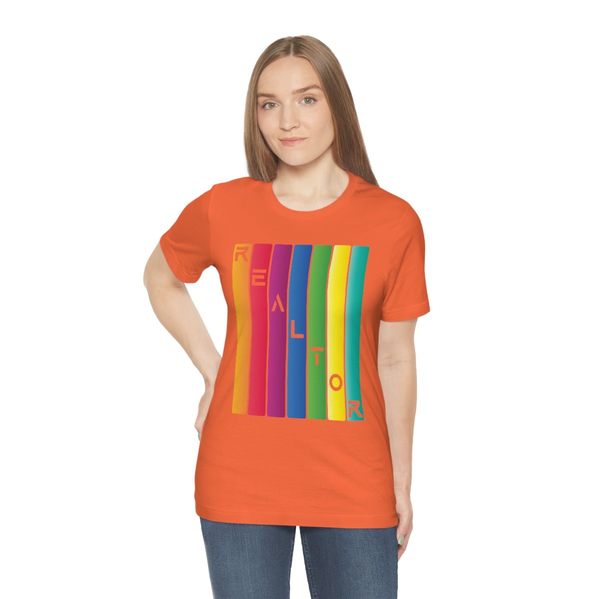 Realtor Colored Bars Tee - T-Shirt | ShirtyAgents