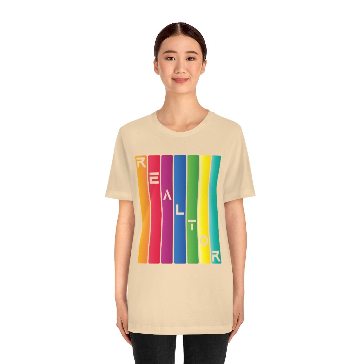 Realtor Colored Bars Tee - T-Shirt | ShirtyAgents