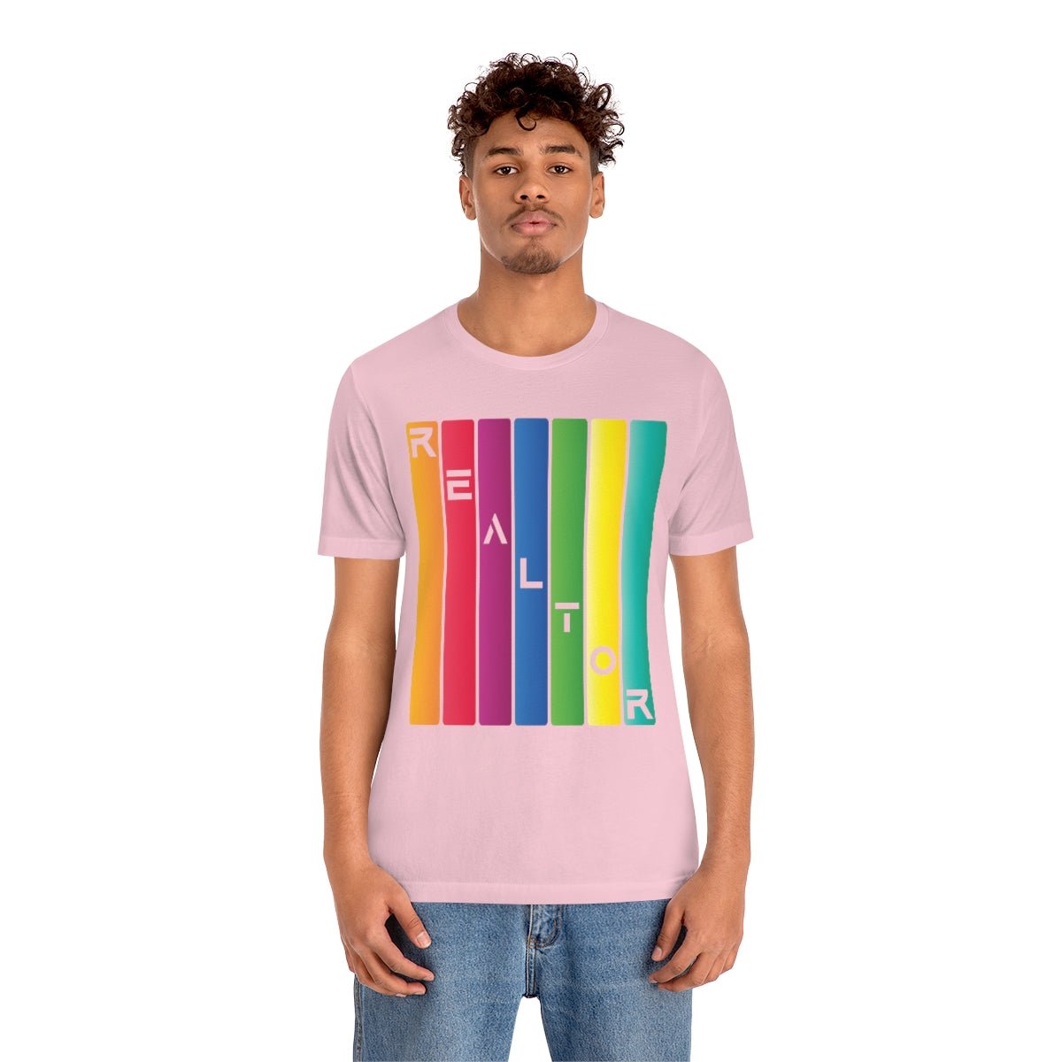 Realtor Colored Bars Tee - T-Shirt | ShirtyAgents