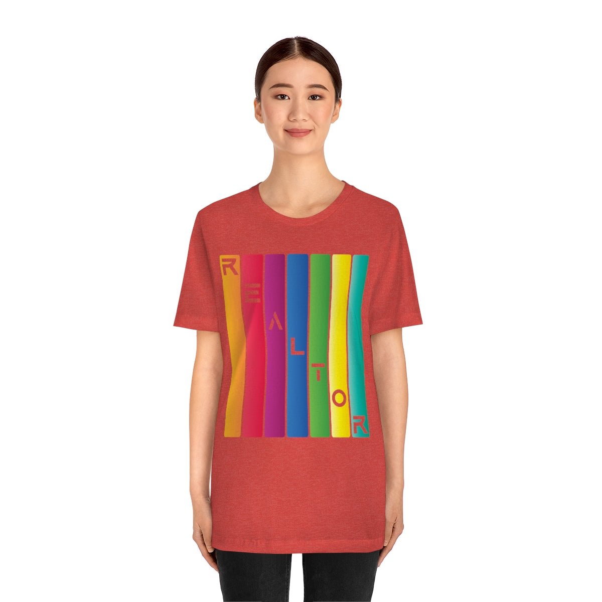 Realtor Colored Bars Tee - T-Shirt | ShirtyAgents