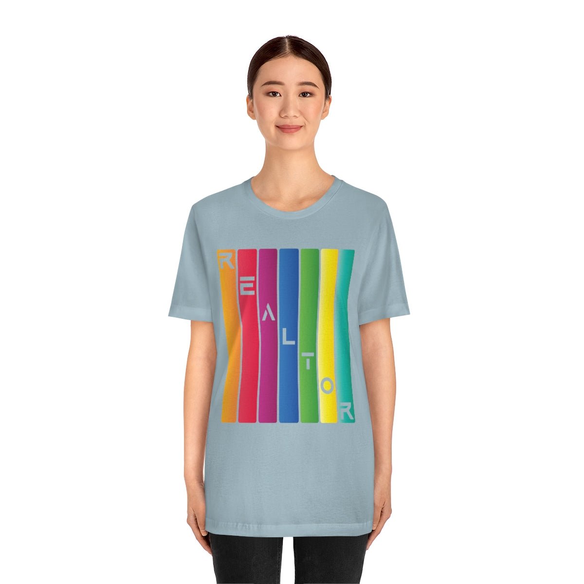 Realtor Colored Bars Tee - T-Shirt | ShirtyAgents