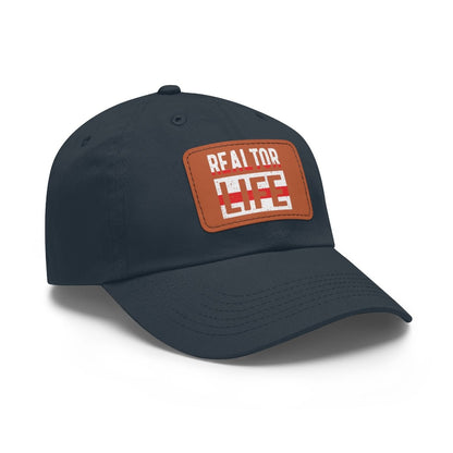 Realtor Life Hat with Leather Patch - Hats | ShirtyAgents