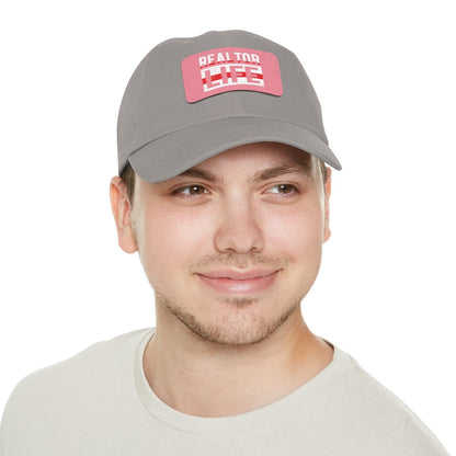 Realtor Life Hat with Leather Patch - Hats | ShirtyAgents